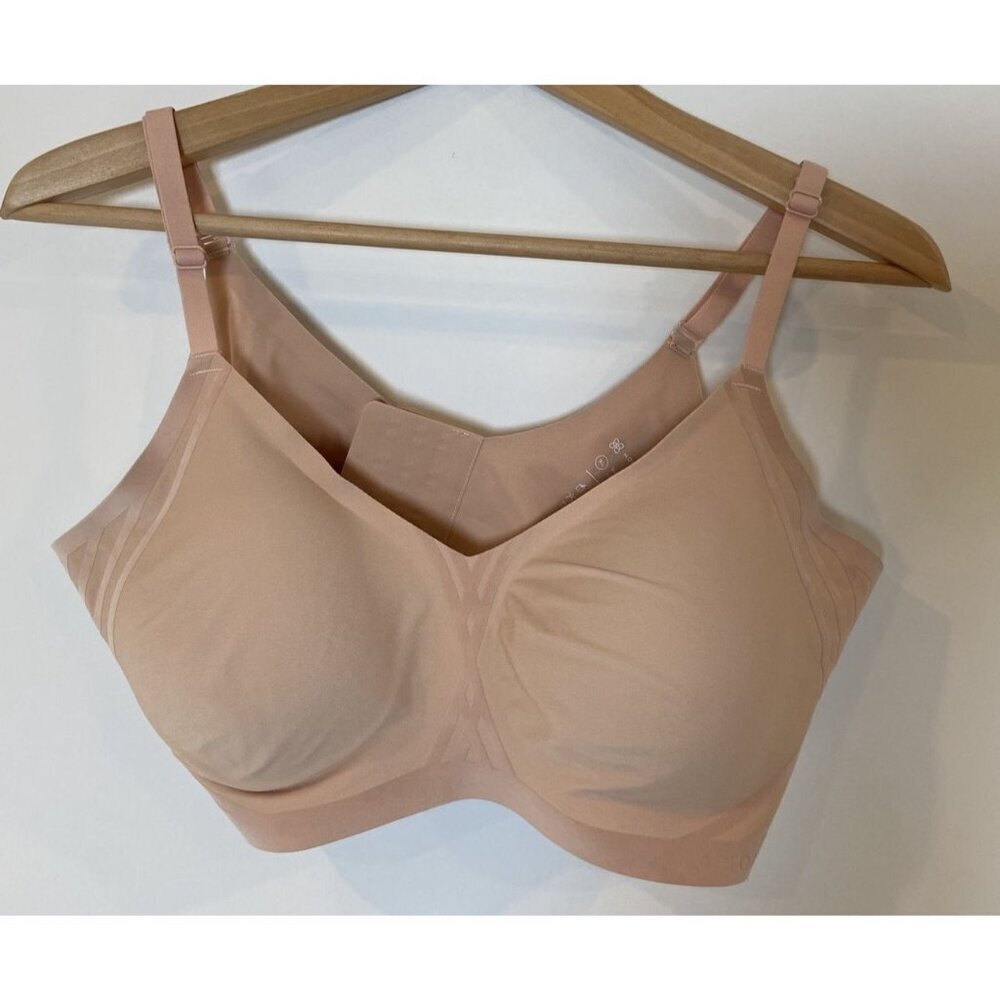 Honeylove Liftwear Sillouette Bra Padded Light Pink Nude Size XL